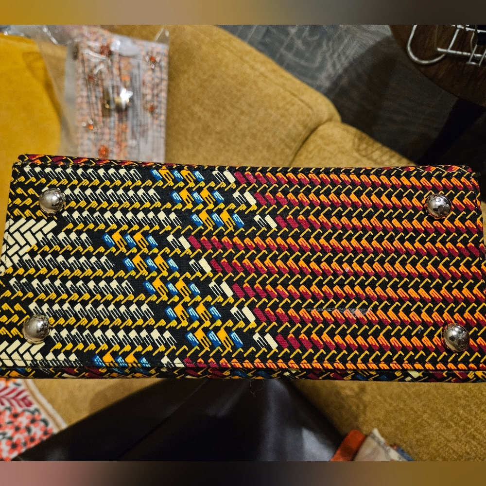 African Handmade Tote Bag, Kenyan Tote - Picture 5 of 6